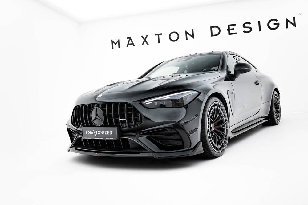 Front Lippe / Front Splitter / Frontansatz V.1 für Mercedes CLE 53 AMG C236 von Maxton Design