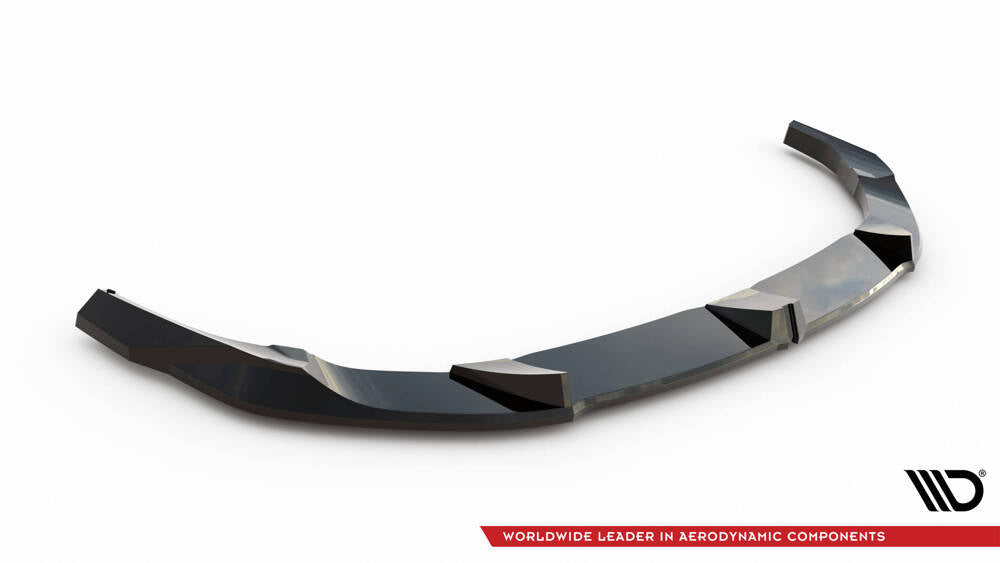 Front Lippe / Front Splitter / Frontansatz V.3 für BMW 1 M-Paket F70 von Maxton Design