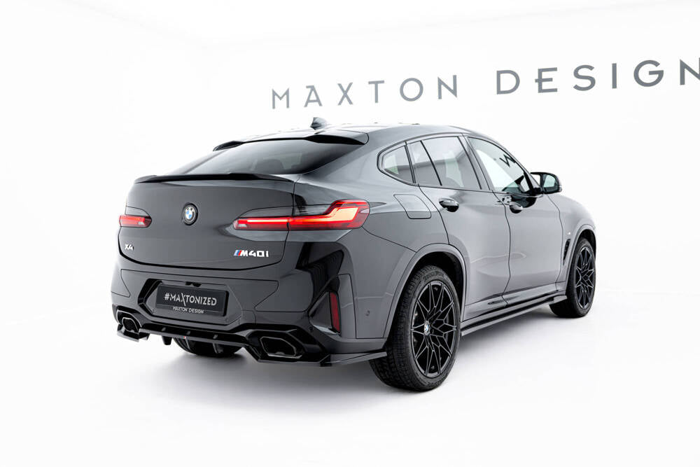 Zentraler Hinterer Splitter V.2 für BMW X4 G02 Facelift M-Paket von Maxton Design