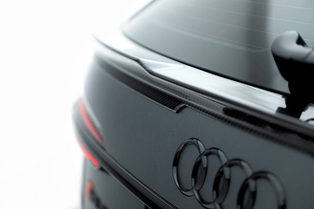 Carbon Spoiler Cap unten für Audi RS6 C8 von Maxton Design