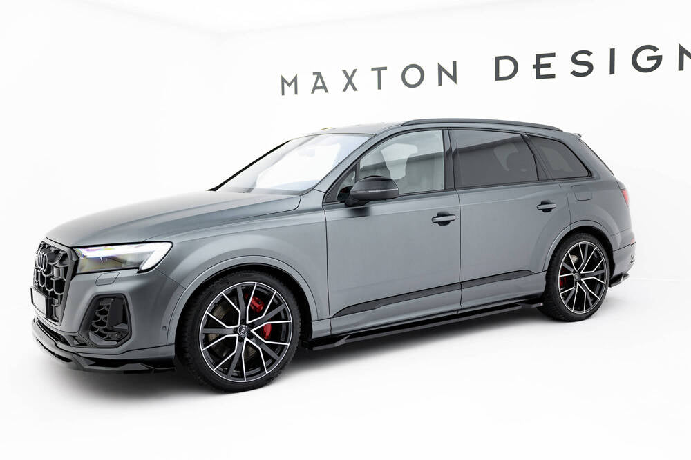 Seitenschweller Erweiterung für Audi Q7 S-Line Mk2 (4M) Facelift 2 von Maxton Design