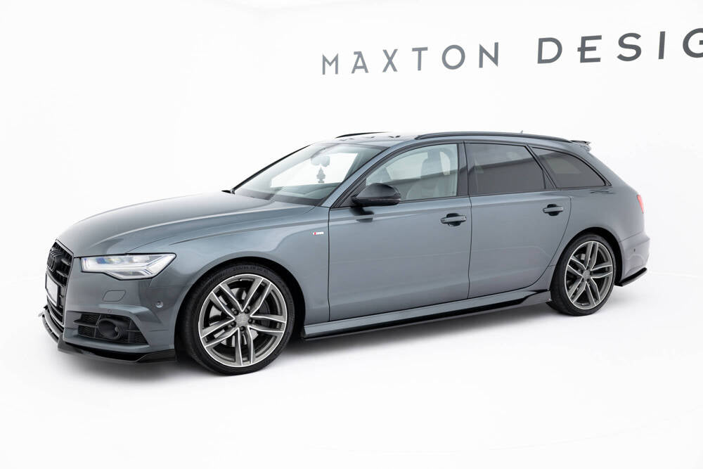 Seitenschweller Erweiterung V.2 für Audi S6 / A6 S-Line C7 Facelift von Maxton Design