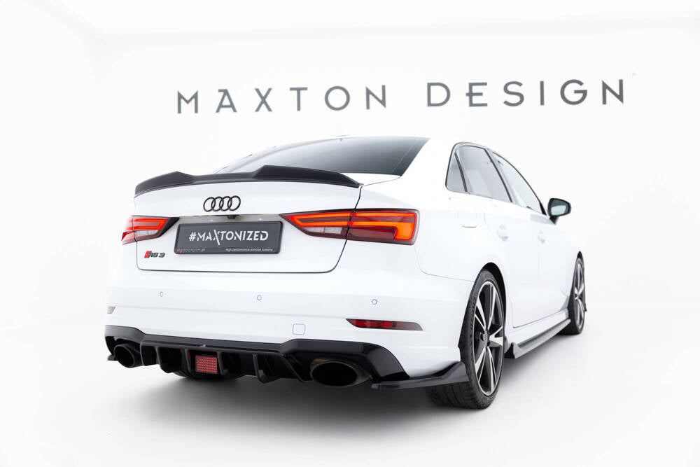 Spoiler Cap 3D für Audi RS3 Limousine 8V / 8V Facelift von Maxton Design