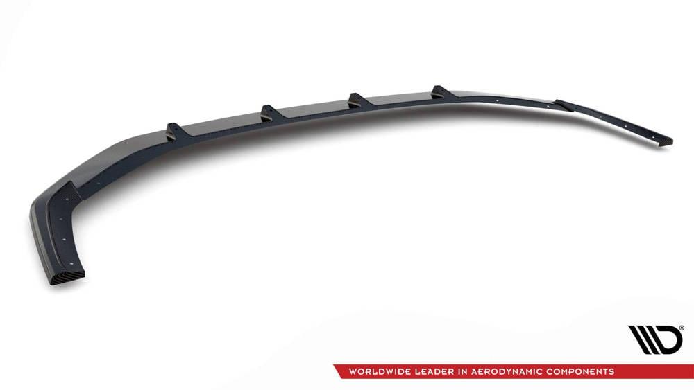 Carbon Front Lippe / Front Splitter / Frontansatz für Audi RS6 C8 von Maxton Design