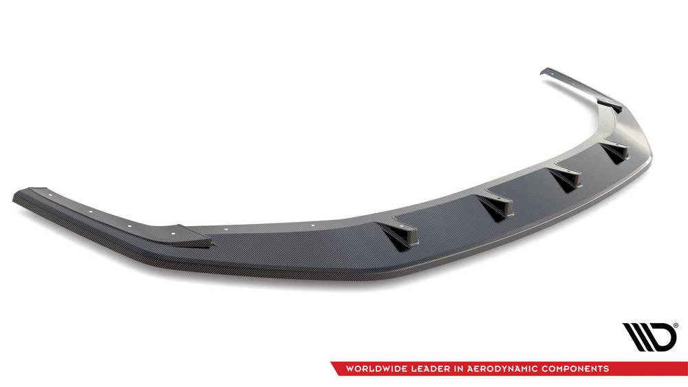 Carbon Front Lippe / Front Splitter / Frontansatz für Audi RS6 C8 von Maxton Design