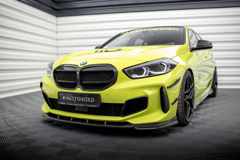 Carbon Front Lippe / Front Splitter / Frontansatz für BMW 1 F40 M-Paket / M135i von Maxton Design