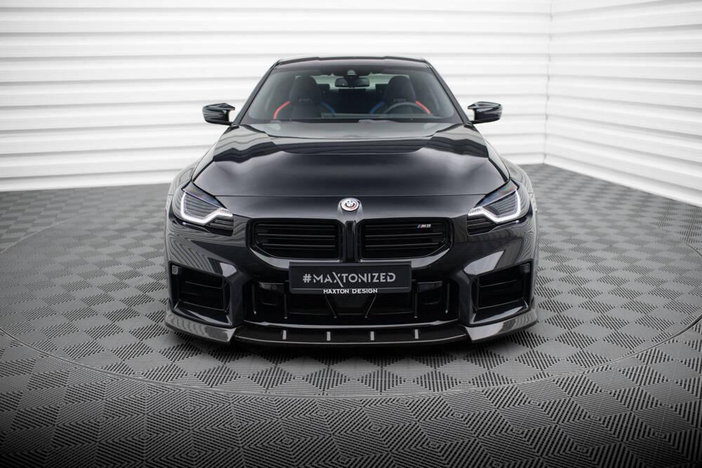 Carbon Front Lippe / Front Splitter / Frontansatz V.2 für BMW M2 G87 von Maxton Design