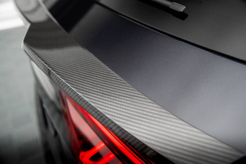 Carbon Spoiler Cap unter Heckscheibe für Audi RSQ8 4M von Maxton Design