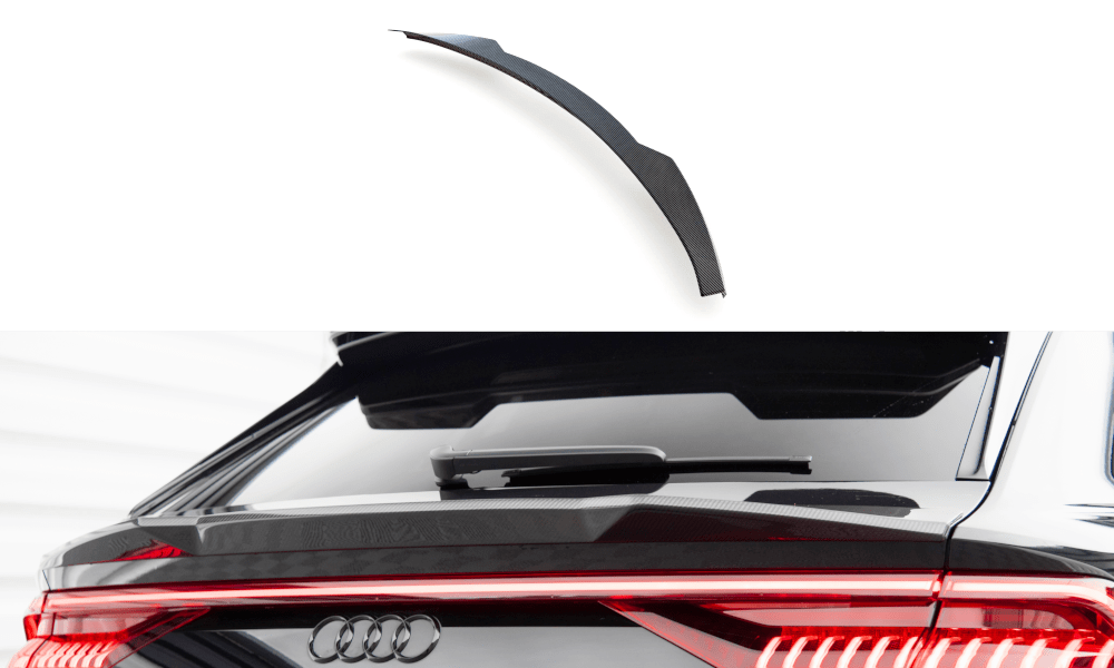 Carbon Spoiler Cap unter Heckscheibe für Audi RSQ8 4M von Maxton Design