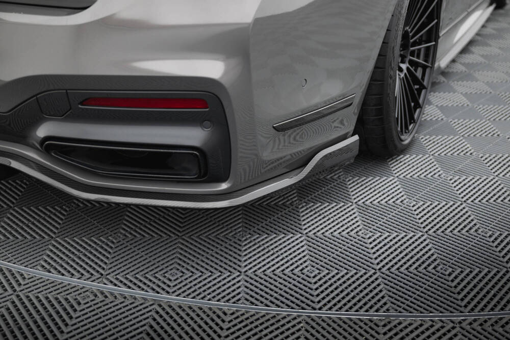 Carbon Zentraler Hinterer Splitter für BMW 7 M-Paket G11 Facelift von Maxton Design