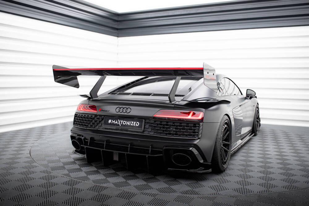 Carbon Heckspoiler mit LED Licht für Audi R8 MK2 Facelift von Maxton Design