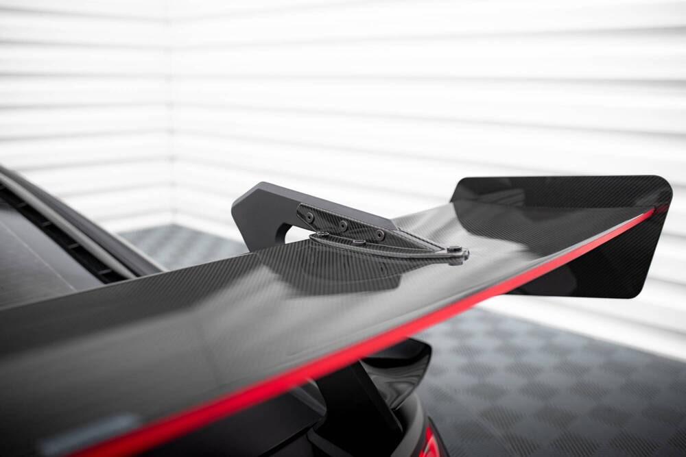 Carbon Heckspoiler mit LED Licht für Audi R8 MK2 Facelift von Maxton Design