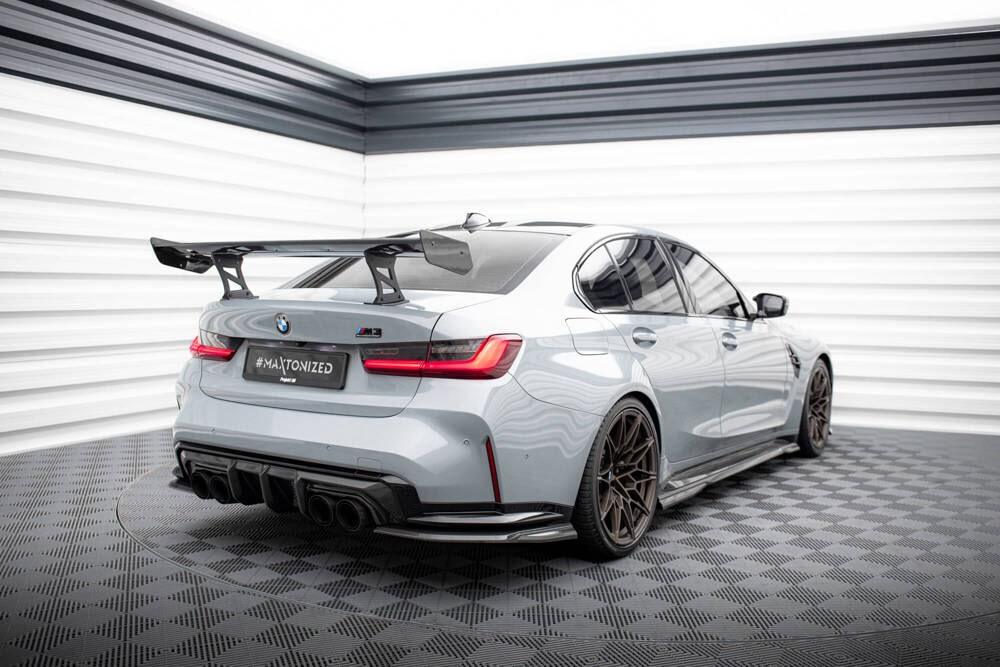 Carbon Heckspoiler Aufnahme innen für BMW M3 G80 von Maxton Design