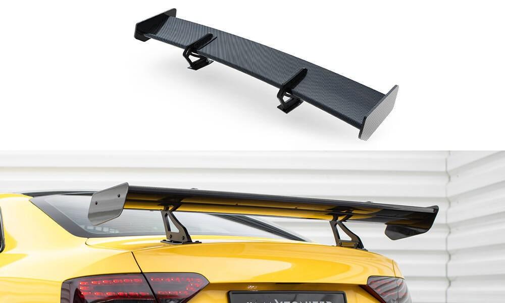 Carbon Heckspoiler Swan Neck für Audi A5 Coupe 8T von Maxton Design