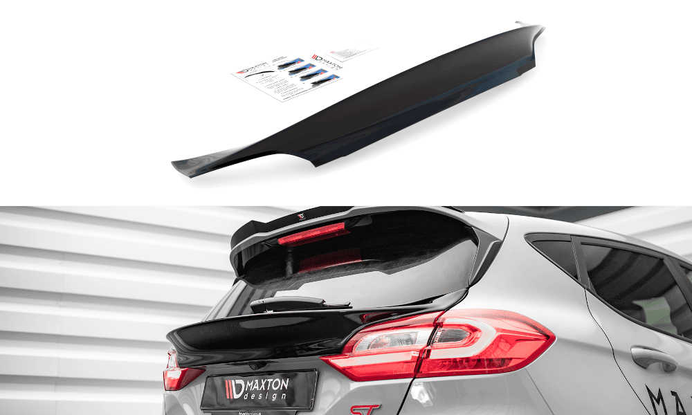 Spoiler Cap bei Heckscheibe für Ford Fiesta MK8 von Maxton Design