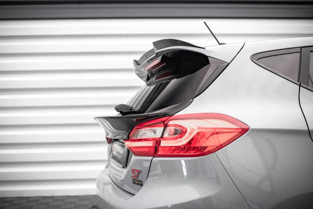 Spoiler Cap bei Heckscheibe für Ford Fiesta MK8 von Maxton Design