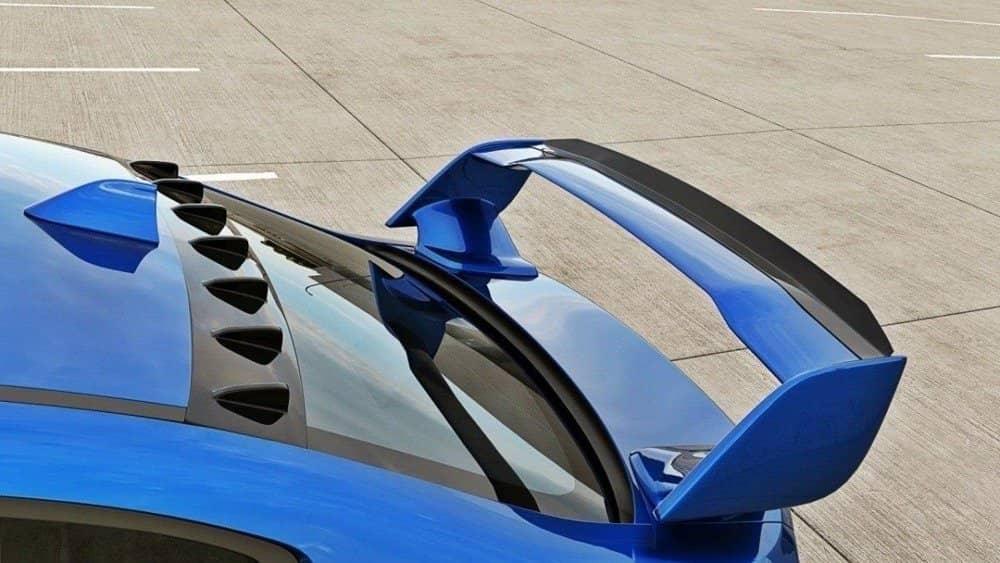 Spoiler Cap bei Heckscheibe für Subaru WRX STI von Maxton Design