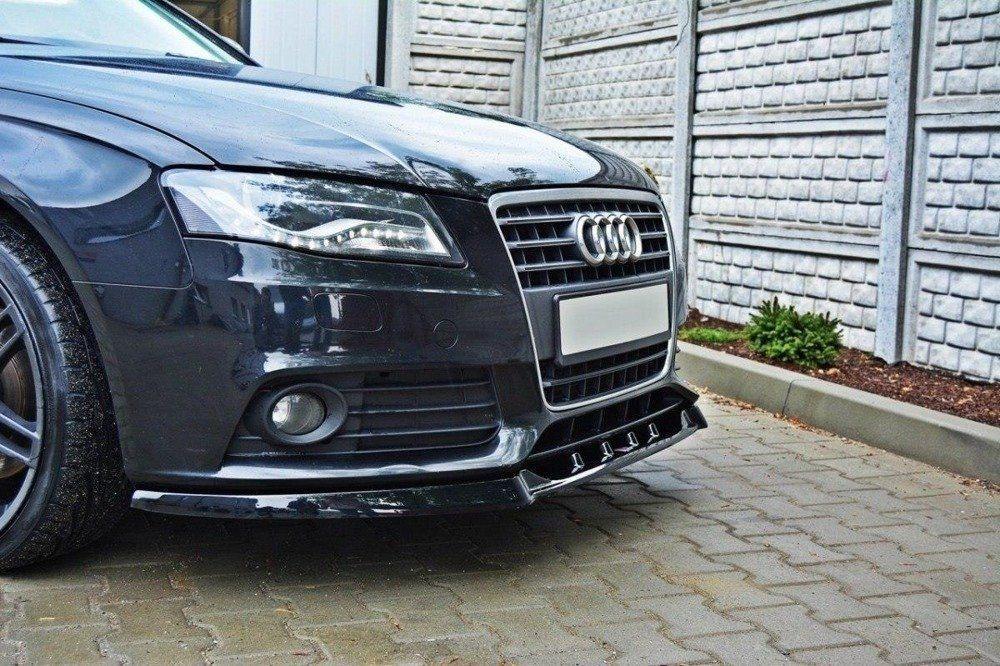 Front Splitter / Cup Schwert / Frontansatz V.1 für Audi A4 B8 von Maxton Design