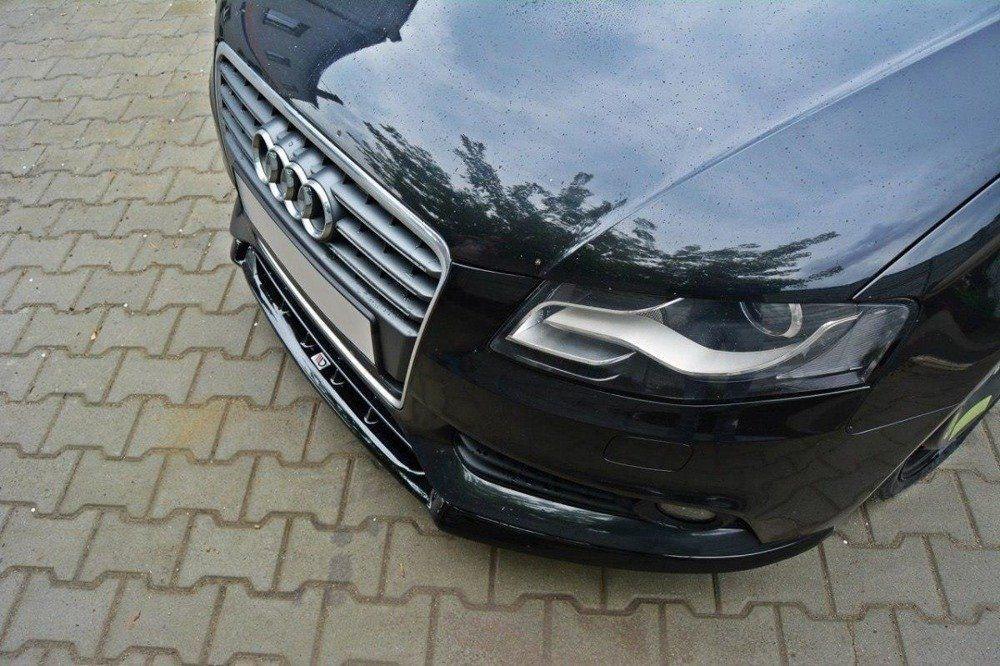 Front Splitter / Cup Schwert / Frontansatz V.1 für Audi A4 B8 von Maxton Design