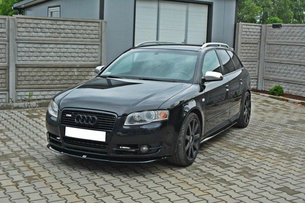 Front Lippe / Front Splitter / Frontansatz V.2 für Audi A4 B7 von Maxton Design