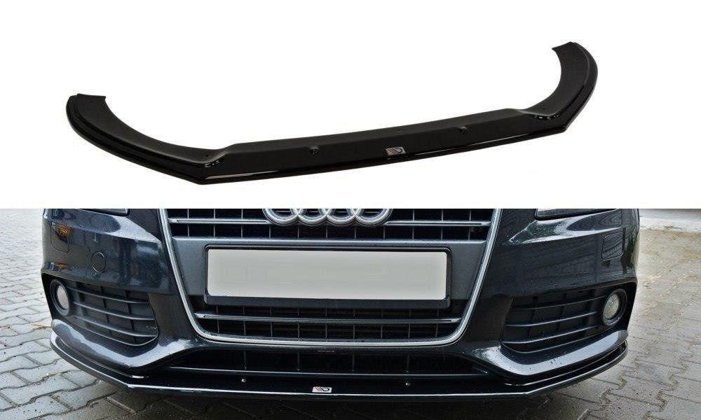 Front Splitter / Cup Schwert / Frontansatz V.2 für Audi A4 B8 von Maxton Design