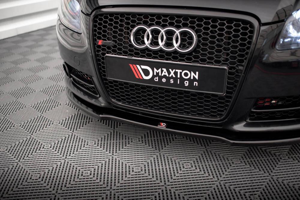 Front Lippe / Front Splitter / Frontansatz für Audi A4 S-Line B7 von Maxton Design