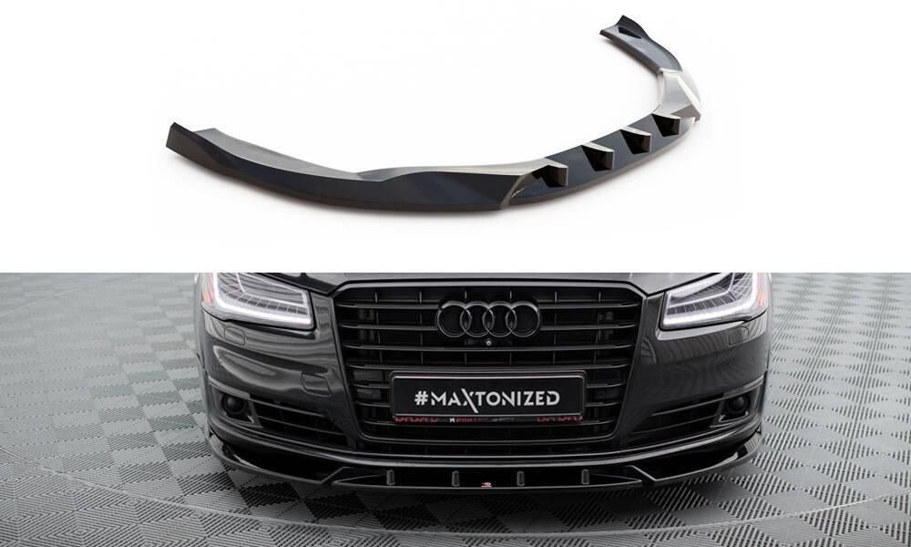 Front Lippe / Front Splitter / Frontansatz für Audi A8 4H Facelift von Maxton Design