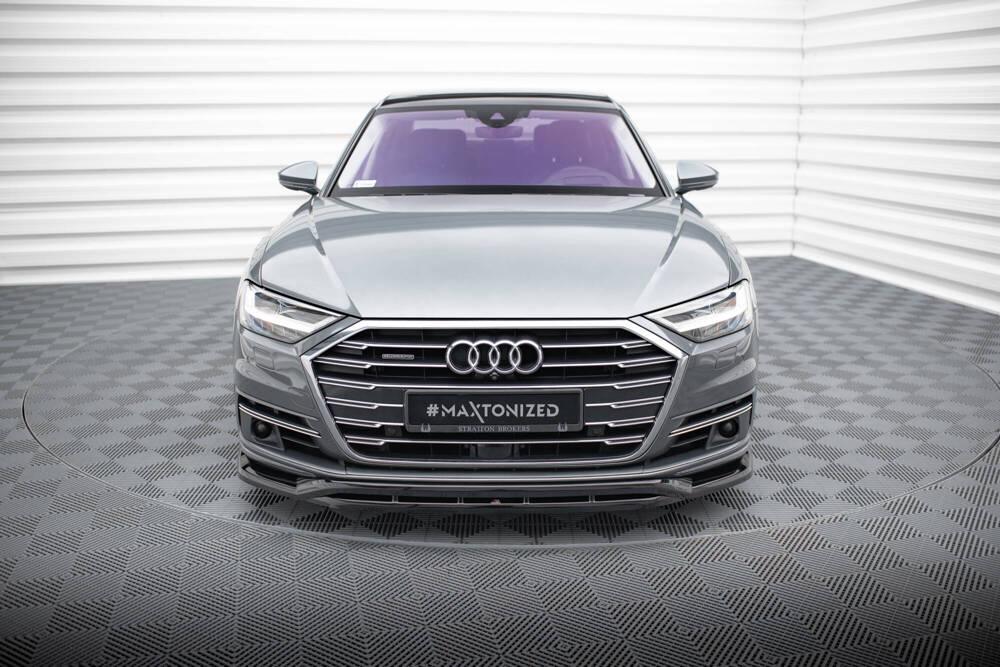 Front Lippe / Front Splitter / Frontansatz für Audi A8 4N von Maxton Design