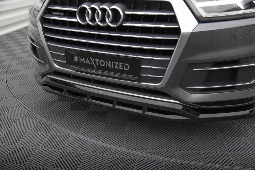 Front Lippe / Front Splitter / Frontansatz für Audi Q7 4M von Maxton Design