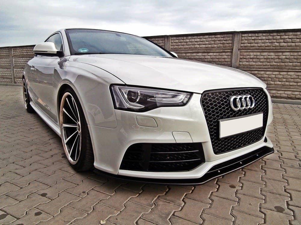 Front Diffusor / Front Splitter / Cup Schwert / Frontansatz für Audi RS5 8T /8T FL von Maxton Design