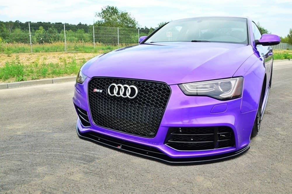 Front Diffusor / Front Splitter / Cup Schwert / Frontansatz für Audi RS5 8T /8T FL von Maxton Design