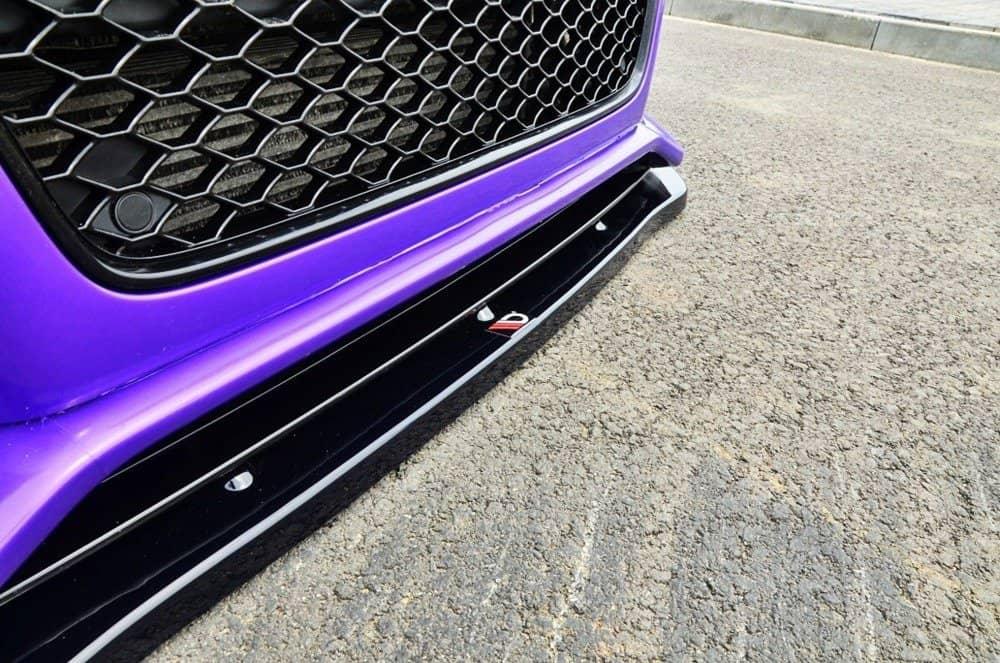 Front Diffusor / Front Splitter / Cup Schwert / Frontansatz für Audi RS5 8T /8T FL von Maxton Design