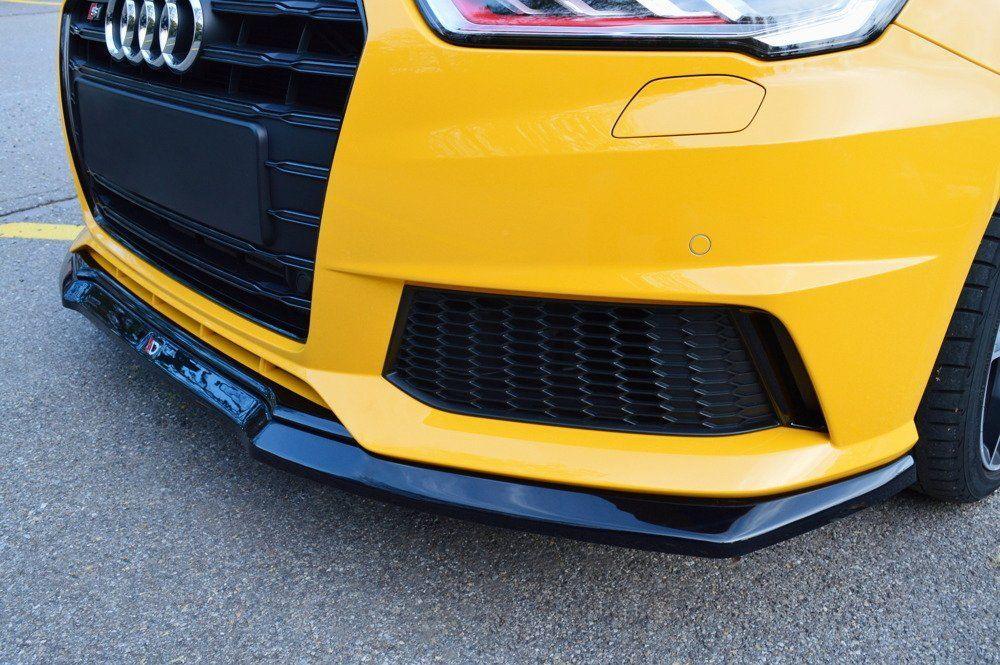 Front Splitter / Cup Schwert / Frontansatz für Audi S1 8X von Maxton Design