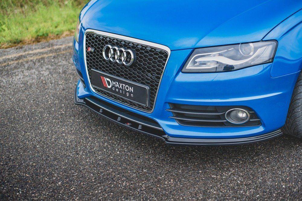 Front Splitter / Cup Schwert / Frontansatz für Audi A4 S4 S-line B8 von Maxton Design