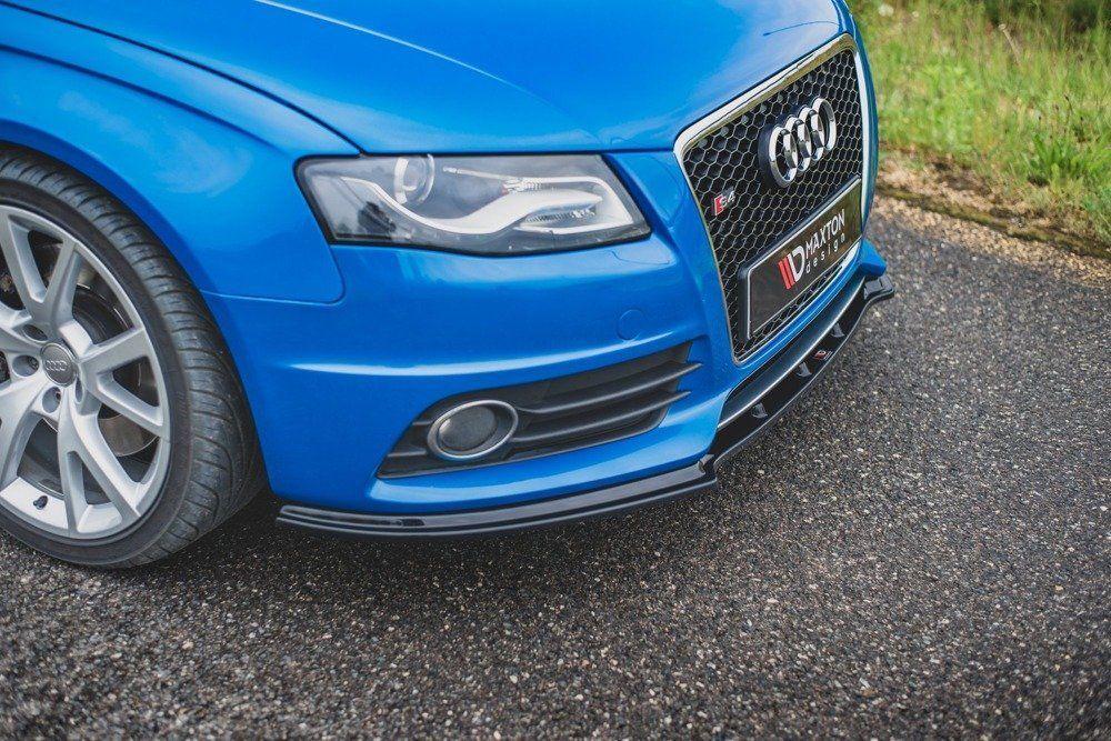 Front Splitter / Cup Schwert / Frontansatz für Audi A4 S4 S-line B8 von Maxton Design