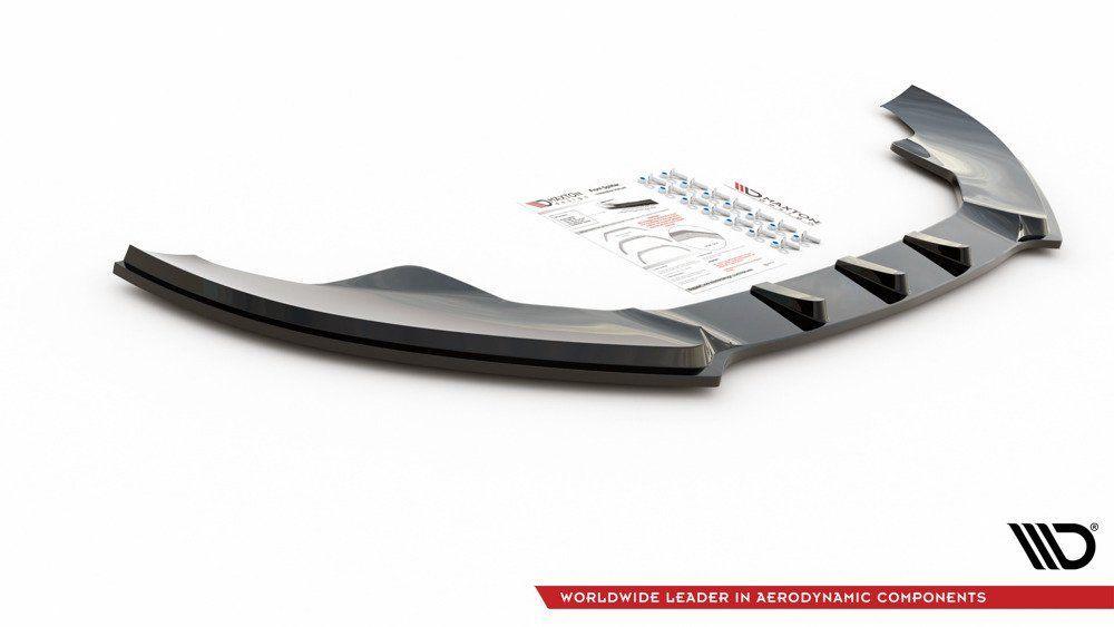 Front Splitter / Cup Schwert / Frontansatz für Audi A4 S4 S-line B8 von Maxton Design