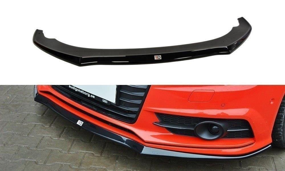 Front Lippe / Front Splitter / Frontansatz für Audi S7 / A7 S-Line C7 FL von Maxton Design