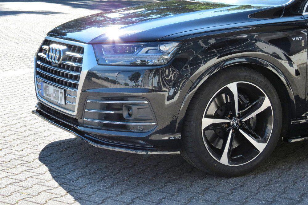 Front Splitter / Cup Schwert / Frontansatz für Audi Q7 4M S-Line von Maxton Design