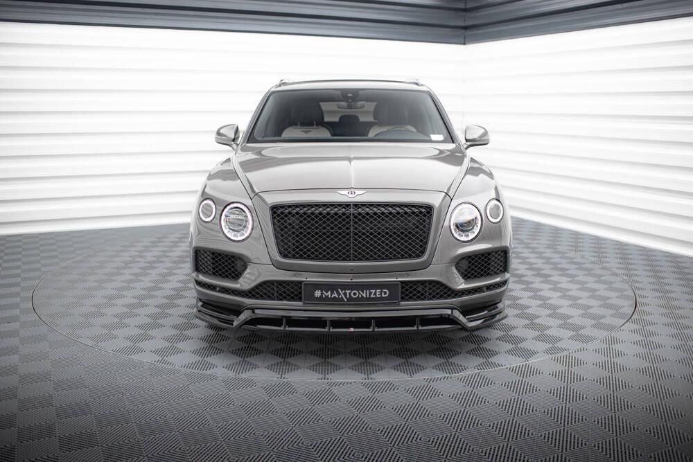 Front Lippe / Front Splitter / Frontansatz für Bentley Bentayga 4V von Maxton Design