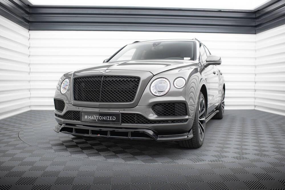 Front Lippe / Front Splitter / Frontansatz für Bentley Bentayga 4V von Maxton Design