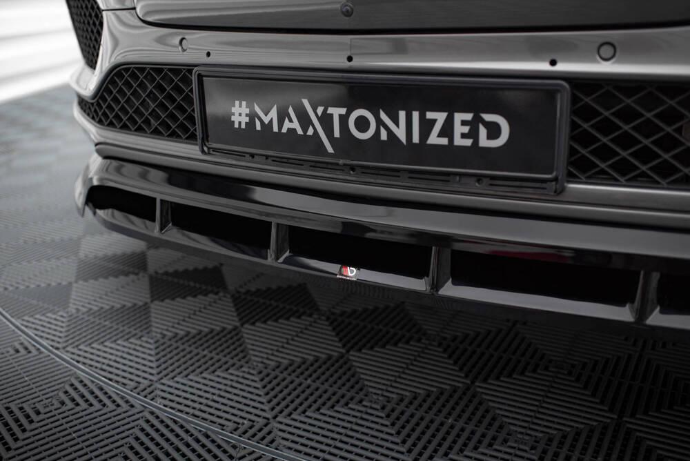 Front Lippe / Front Splitter / Frontansatz für Bentley Bentayga 4V von Maxton Design