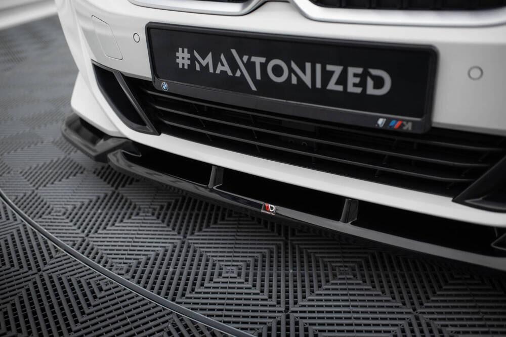 Front Lippe / Front Splitter / Frontansatz für BMW 3 G20 / G21 Facelift von Maxton Design