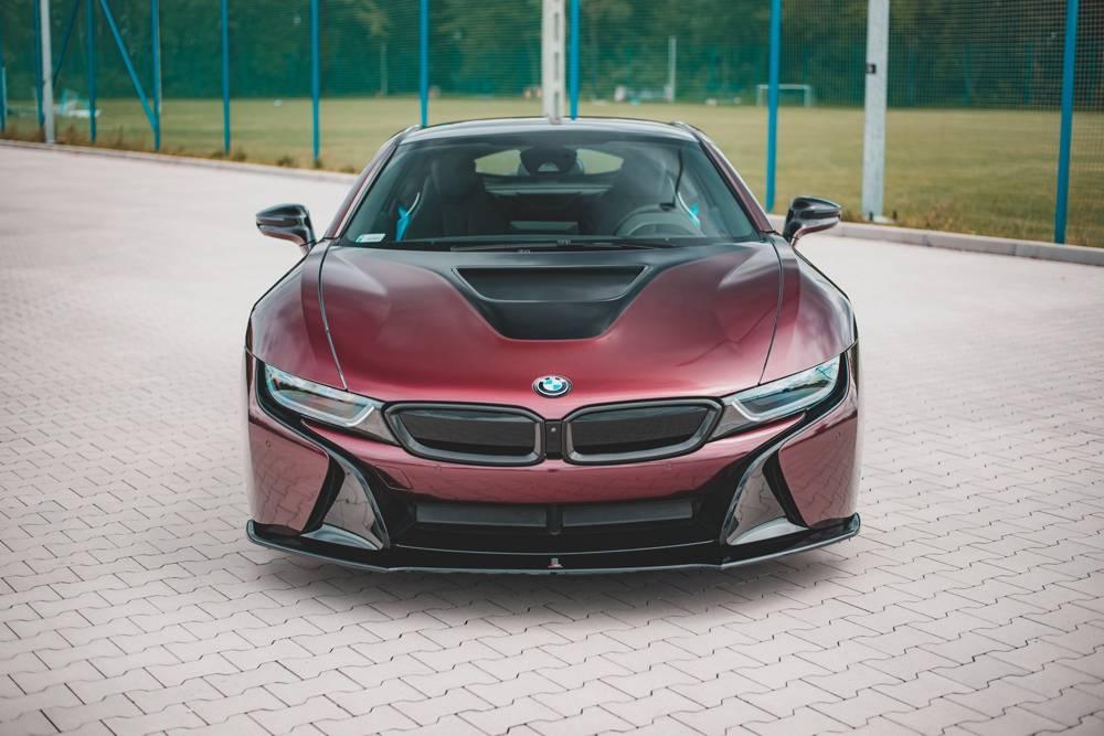 Front Splitter / Cup Schwert / Frontansatz für BMW i8 von Maxton Design