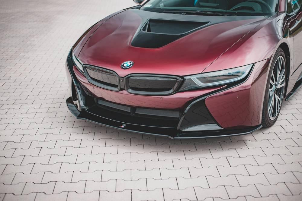 Front Splitter / Cup Schwert / Frontansatz für BMW i8 von Maxton Design