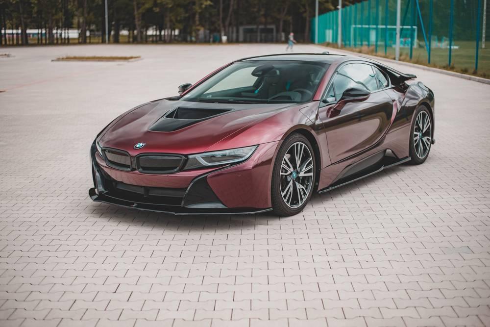 Front Splitter / Cup Schwert / Frontansatz für BMW i8 von Maxton Design