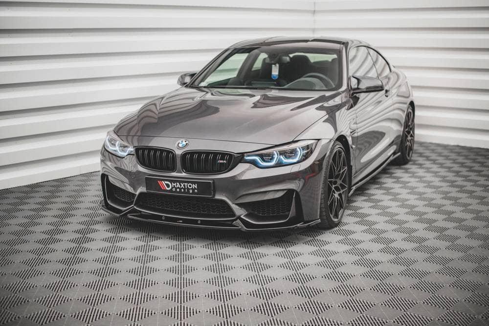 Front Diffusor / Front Splitter / Cup Schwert / Frontansatz V.2 für BMW M4 F82 von Maxton Design