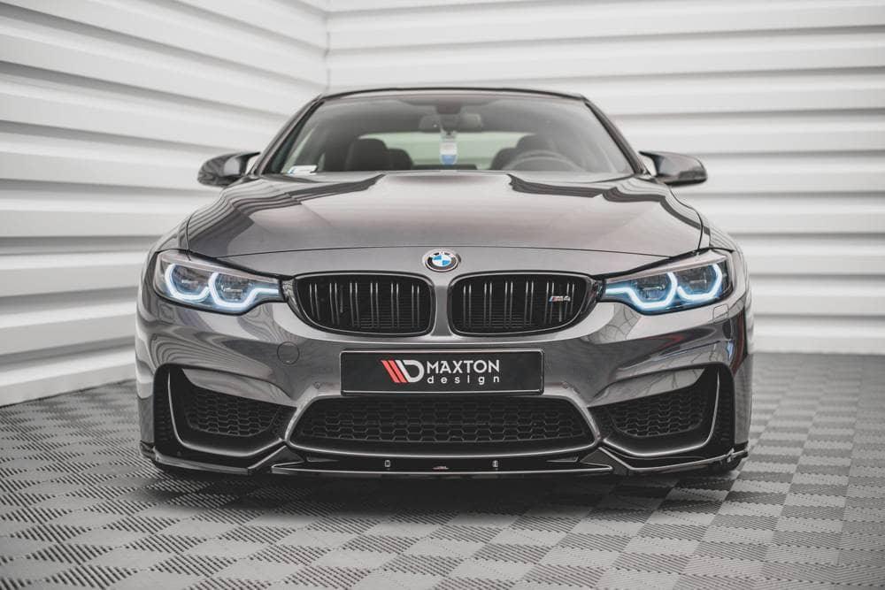 Front Diffusor / Front Splitter / Cup Schwert / Frontansatz V.2 für BMW M4 F82 von Maxton Design