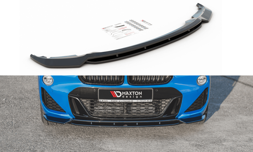 Front Diffusor / Front Splitter / Cup Schwert / Frontansatz für BMW X2 M-Paket F39 von Maxton Design