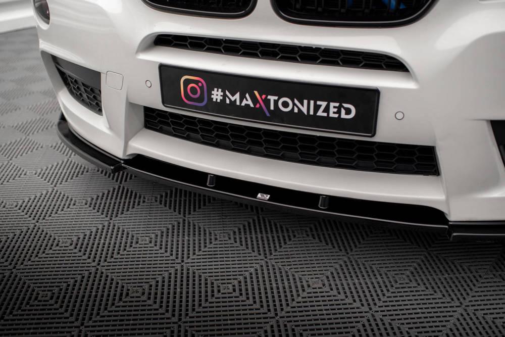 Front Lippe / Front Splitter / Frontansatz für BMW X3 F25 M-Paket von Maxton Design