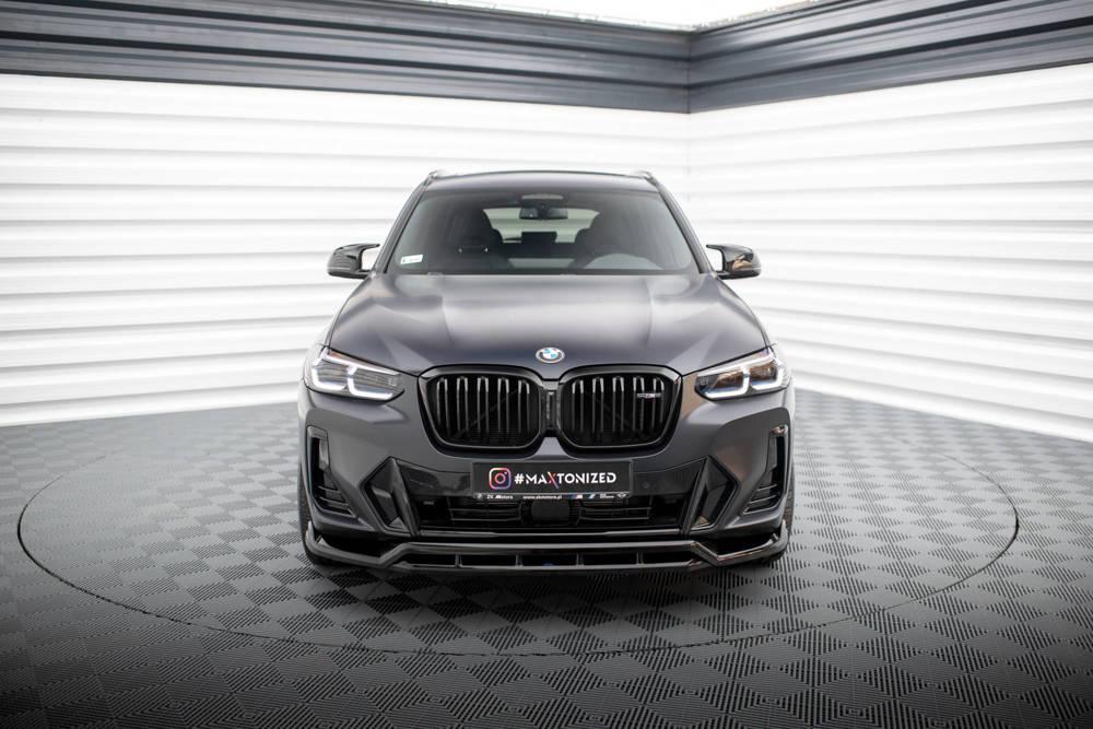 Front Lippe / Front Splitter / Frontansatz für BMW X3 G01 M-Paket Facelift von Maxton Design